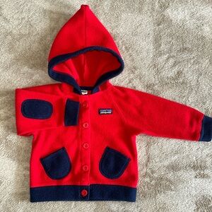 Patagonia Red Sweater Size 12 months